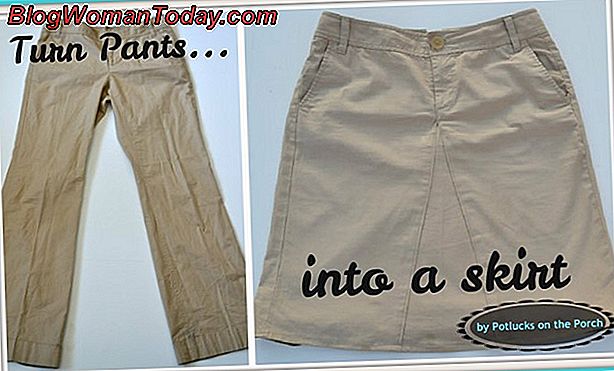 How To Turn Pants Into A Skirt 👩 Do it 