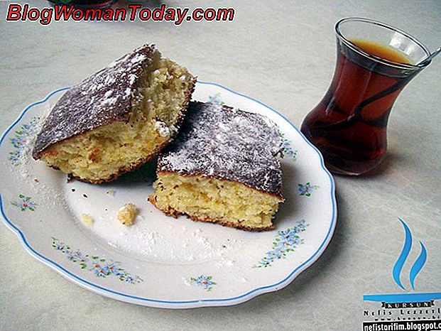 Pudra Şekeri Ile Kek Üzerine Nasıl Yazılır 👩 Aşçılık